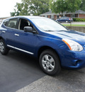 nissan rogue 2011 blue suv s gasoline 4 cylinders all whee drive cont  variable trans  47130