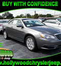 chrysler 200 convertible 2012 silver touring flex fuel 6 cylinders front wheel drive automatic 33021