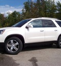 gmc acadia 2012 white suv slt 1 gasoline 6 cylinders all whee drive not specified 44024