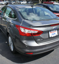 ford focus 2012 gray sedan sel gasoline 4 cylinders front wheel drive automatic with overdrive 08753