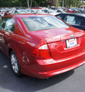 ford fusion 2012 red sedan se gasoline 4 cylinders front wheel drive automatic with overdrive 08753