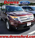 ford explorer 2012 brown suv xlt gasoline 6 cylinders 4 wheel drive automatic with overdrive 08753