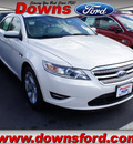ford taurus 2012 white sedan sel gasoline 6 cylinders front wheel drive automatic with overdrive 08753