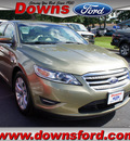 ford taurus 2012 beige sedan sel gasoline 6 cylinders front wheel drive automatic with overdrive 08753