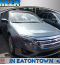 ford fusion 2012 blue sedan se gasoline 4 cylinders front wheel drive automatic 07724
