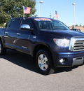 toyota tundra 2007 blue pickup truck limited gasoline 8 cylinders 4 wheel drive automatic 80126