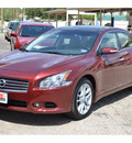 nissan maxima 2011 dk  red sedan 3 5 sv gasoline 6 cylinders front wheel drive automatic 76903
