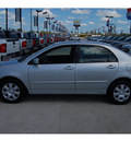 toyota corolla 2005 silver sedan le gasoline 4 cylinders front wheel drive automatic 77090