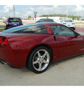 chevrolet corvette 2006 red hatchback corvette gasoline 8 cylinders rear wheel drive 6 speed manual 77090