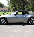 nissan 370z 2010 silver coupe roadster gasoline 6 cylinders rear wheel drive 6 speed manual 80110