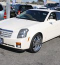 cadillac cts 2007 white sedan gasoline 6 cylinders rear wheel drive automatic 94010