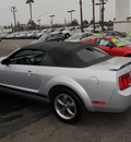 ford mustang 2006 silver v6 premium gasoline 6 cylinders rear wheel drive automatic 91010