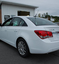 chevrolet cruze 2012 white sedan gasoline 4 cylinders front wheel drive automatic 27330