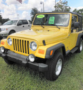 jeep wrangler 2006 yellow suv sport gasoline 6 cylinders 4 wheel drive 32783