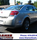 saturn aura 2008 silver sedan xe gasoline 6 cylinders front wheel drive automatic 45840
