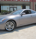 infiniti g37 2008 gray coupe sport gasoline 6 cylinders rear wheel drive automatic 77037