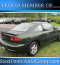 chevrolet cavalier 2000 green coupe gasoline 4 cylinders front wheel drive automatic 13350