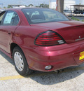 pontiac grand am 2005 burgundy sedan se gasoline 4 cylinders front wheel drive automatic 77037