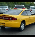 chevrolet cavalier 2003 yellow coupe gasoline 4 cylinders front wheel drive automatic 46219