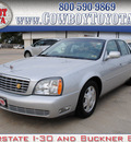 cadillac deville 2003 silver sedan gasoline 8 cylinders dohc front wheel drive automatic 75228