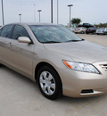 toyota camry 2007 tan sedan le gasoline 4 cylinders front wheel drive automatic 75228