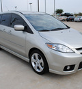 mazda mazda5 2007 silver van touring gasoline 4 cylinders front wheel drive automatic 75228