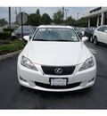 lexus is 250 2009 white sedan gasoline 6 cylinders all whee drive automatic 07755