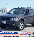 ford escape 2007 graydark stone suv xlt gasoline 6 cylinders front wheel drive automatic 62708