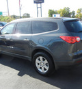 chevrolet traverse 2011 gray suv lt gasoline 6 cylinders all whee drive 6 speed automatic 55391