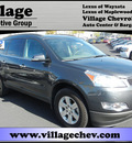 chevrolet traverse 2011 gray suv lt gasoline 6 cylinders front wheel drive 6 speed automatic 55391