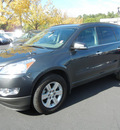 chevrolet traverse 2011 gray suv lt gasoline 6 cylinders front wheel drive 6 speed automatic 55391