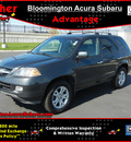 acura mdx 2004 green suv touring w res nav 4wd gasoline 6 cylinders all whee drive automatic 55420