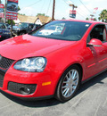 volkswagen gti 2006 red hatchback gasoline 4 cylinders front wheel drive automatic 92882