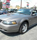 ford mustang 2001 dk  gray gasoline 6 cylinders rear wheel drive automatic 92882