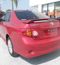 toyota s 2010 red sedan black gasoline 4 cylinders front wheel drive automatic 34731