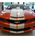 chevrolet camaro 2010 orange coupe ss gasoline 8 cylinders rear wheel drive automatic 07507