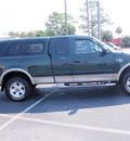 ford f 150 2002 dk  green lariat gasoline 8 cylinders 4 wheel drive automatic with overdrive 32401