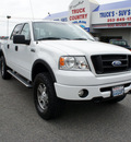 ford f 150 2006 white fx4 4x4 flex fuel 8 cylinders 4 wheel drive automatic with overdrive 98371