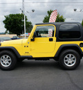 jeep wrangler 2004 yellow suv x gasoline 6 cylinders 4 wheel drive automatic with overdrive 98371
