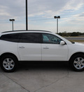 chevrolet traverse 2011 white lt gasoline 6 cylinders front wheel drive automatic 76087