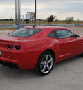 chevrolet camaro 2010 red coupe gasoline 6 cylinders rear wheel drive automatic 76087