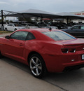 chevrolet camaro 2010 red coupe gasoline 6 cylinders rear wheel drive automatic 76087
