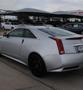 cadillac cts v 2011 silver coupe gasoline 8 cylinders rear wheel drive automatic 76087