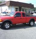 ford ranger 2004 red xlt fx4 off road supercab gasoline 6 cylinders 4 wheel drive automatic with overdrive 07054