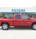 dodge ram pickup 1500 2006 red pickup truck slt gasoline 8 cylinders rear wheel drive automatic 46036