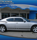 dodge charger 2010 silver sedan sxt gasoline 6 cylinders rear wheel drive automatic 46219