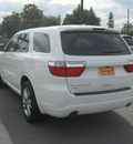 dodge durango 2011 white suv heat gasoline 6 cylinders all whee drive 5 speed automatic 99212