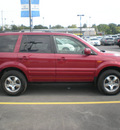 honda pilot 2006 red suv ex gasoline 6 cylinders all whee drive automatic 13502