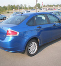 ford focus 2011 blue sedan gasoline 4 cylinders front wheel drive automatic 13502