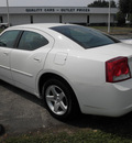 dodge charger 2010 white sedan sxt gasoline 6 cylinders rear wheel drive automatic 34474